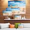 Designart - Starfish and Seashells on Beach - Seashore Photo Canvas Art Print